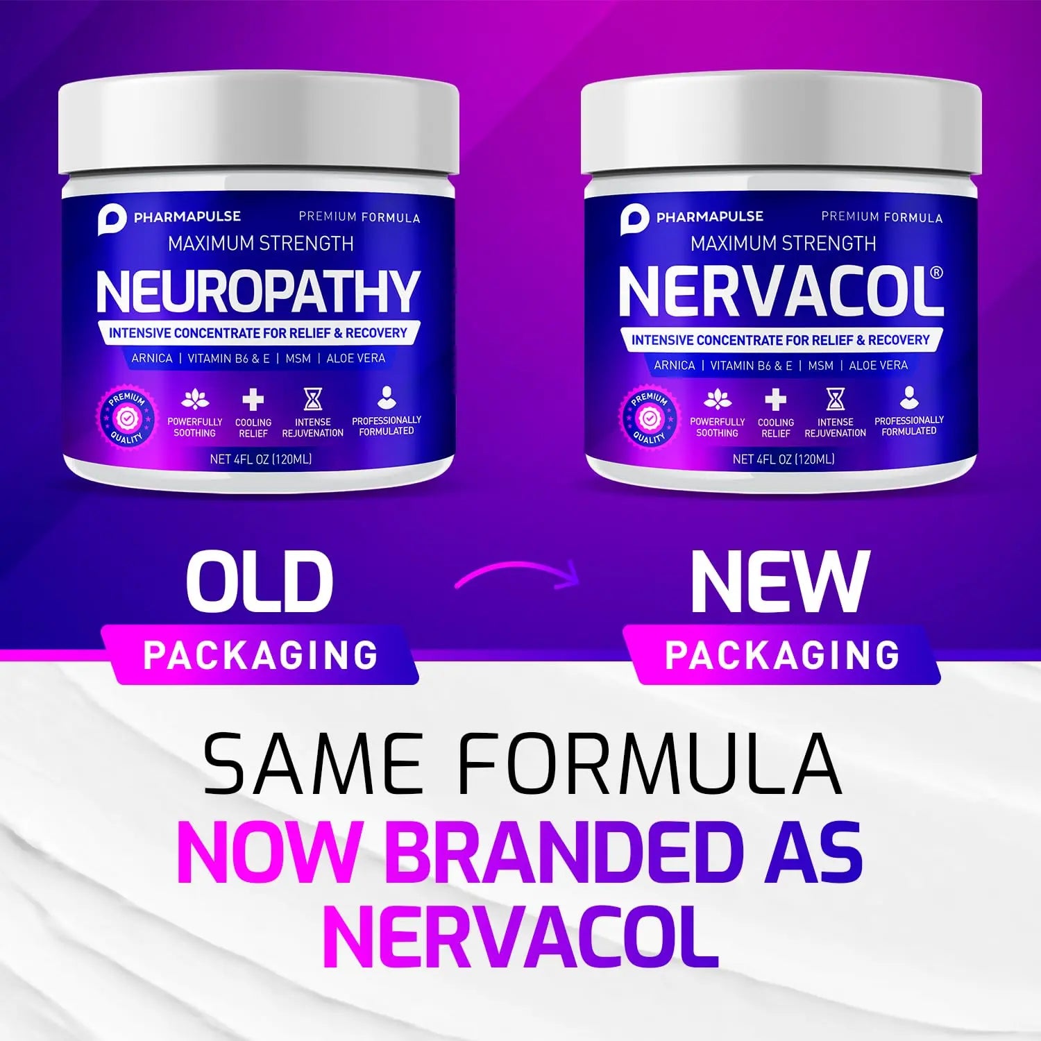 Neuropathy Nerve Therapy & Relief Cream - Maximum Strength Relief Cream for Foot Pharmapulse Au supplements
