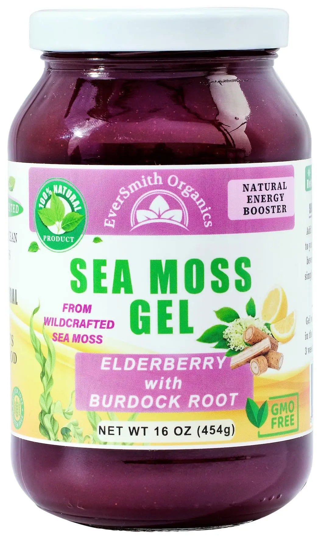 EverSmith Organics - Wildcrafted Irish Sea Moss Gel | Made in USA | Rich in Vitamins EverSmith Organics Au supplements
