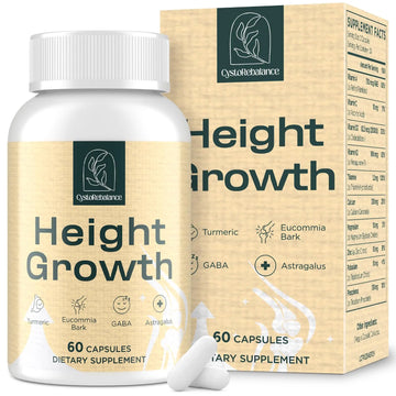 CystoRebalance 25-in 1 Bone Strength Supplement - for Natural Growth, Digestion and Stress - High Absorption - Calcium, Magnesium, Zinc, Ashwaganda and Multivitamins for Age 12+ | 60 Caps CystoRebalance Au supplements