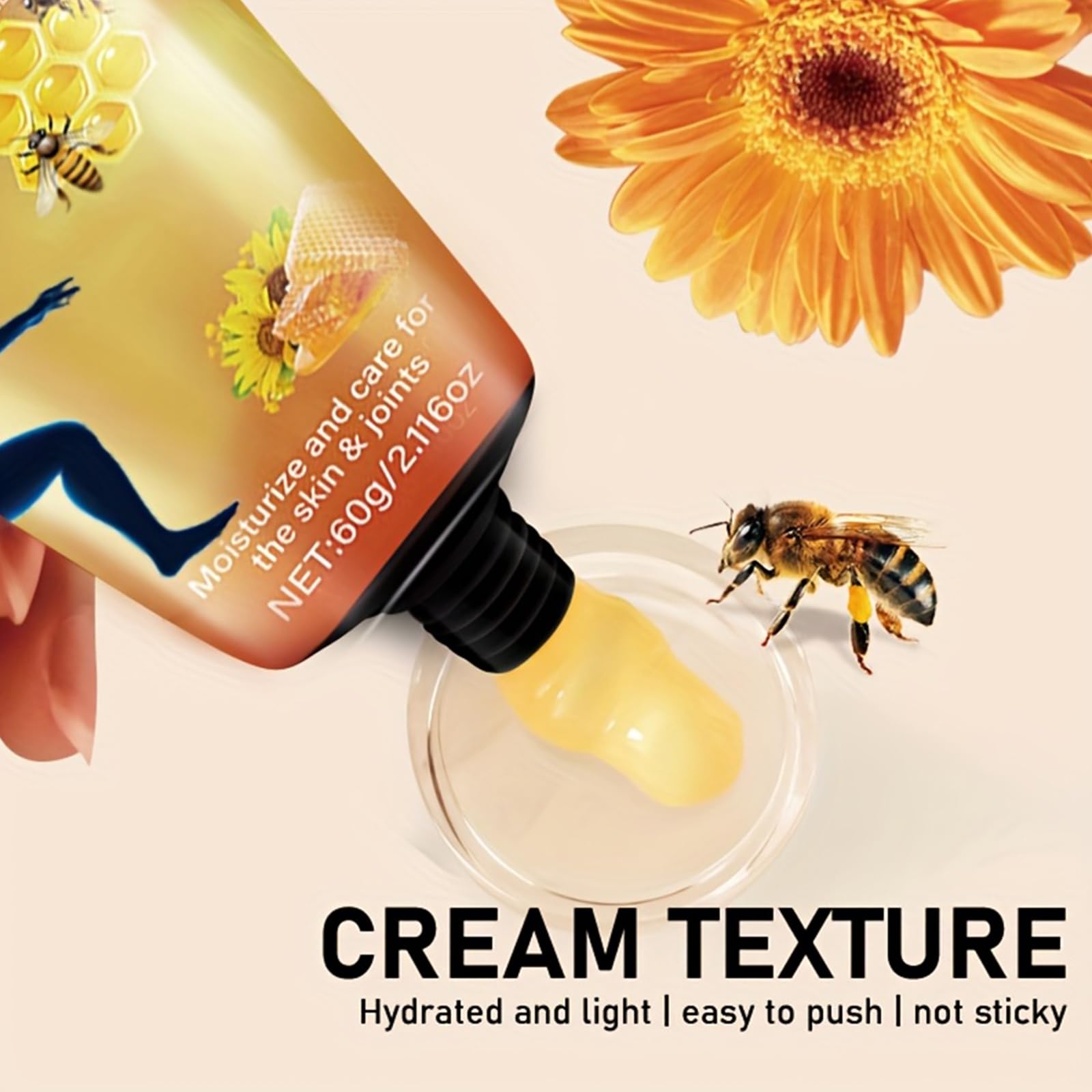 xiaoks 2PACK Bee Venom Joint Cream, 60g - Natural Bee Venom Infused Formula for Intensive Joint Support, Deep Skin Moisturization, Daily Care to Nourish Skin and Promote Joint Comfort (2) xiaoks Au supplements