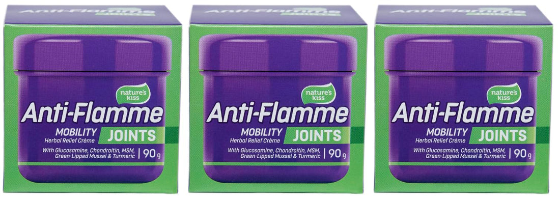 Anti-Flamme Joints - Fast Acting with Natural Ingredients - 90g (Pack of 3) Anti-Flamme Au supplements