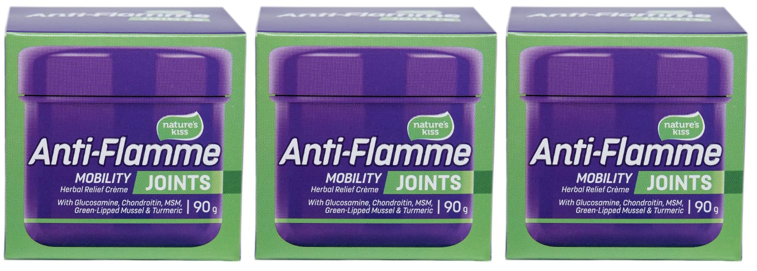 Anti-Flamme Joints - Fast Acting with Natural Ingredients - 90g (Pack of 3) Anti-Flamme Au supplements