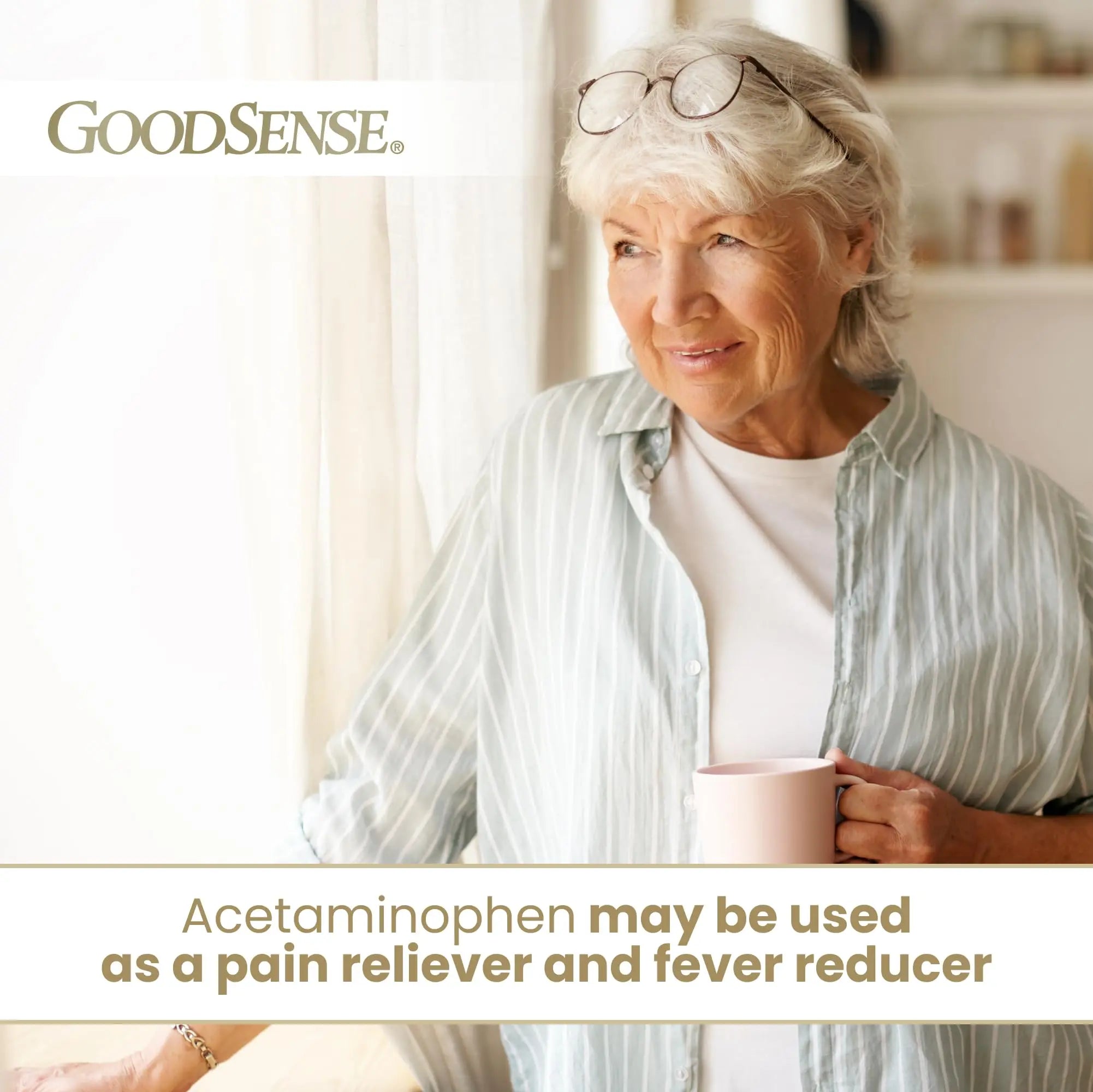 GoodSense Extra Strength Pain Relief, Acetaminophen Caplets, 500 mg, 500 Count GoodSense Au supplements