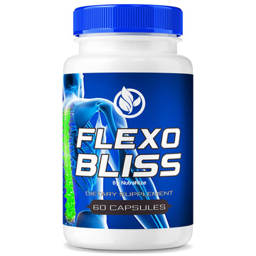 NutraRize Flexo Bliss, FlexoBliss Joint Health Support, All-Natural Supplement to Support Flexibility and Full Range of Motion, Official Flexo Bliss Reviews (60 Capsules) NutraRize Au supplements