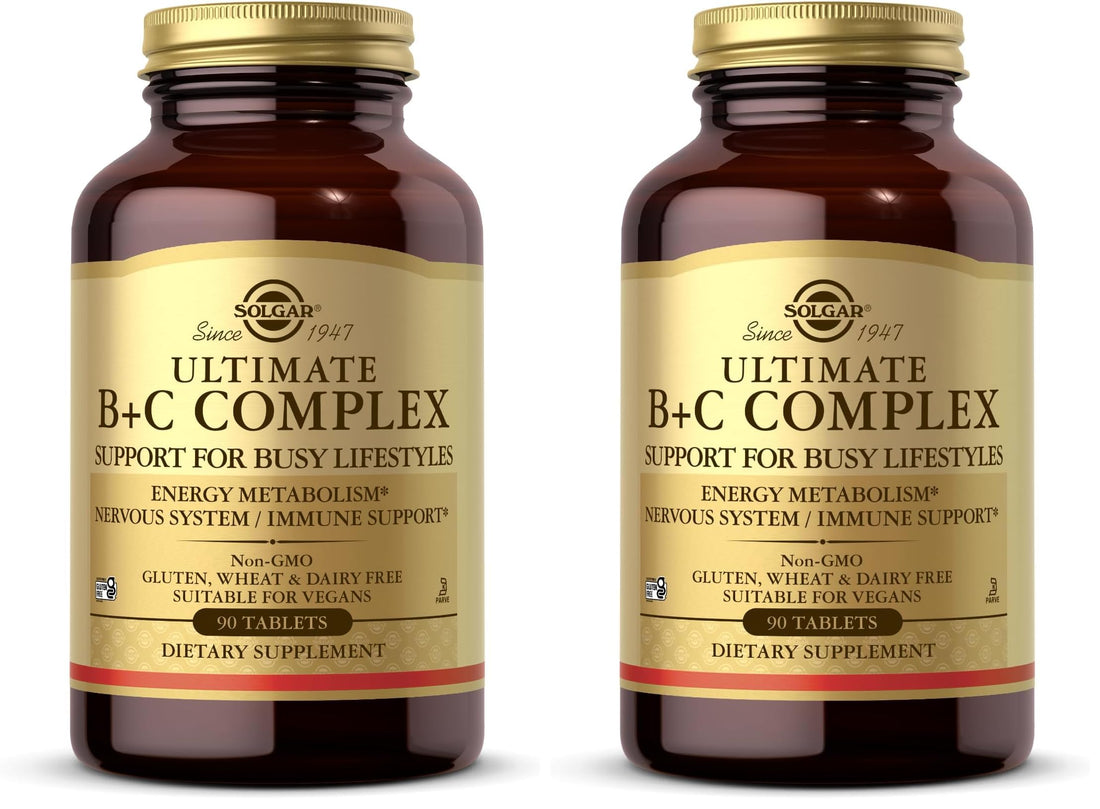 Solgar Ultimate B+C Complex Stress Formula 90 Tablets (Pack of 2) Solgar Au supplements