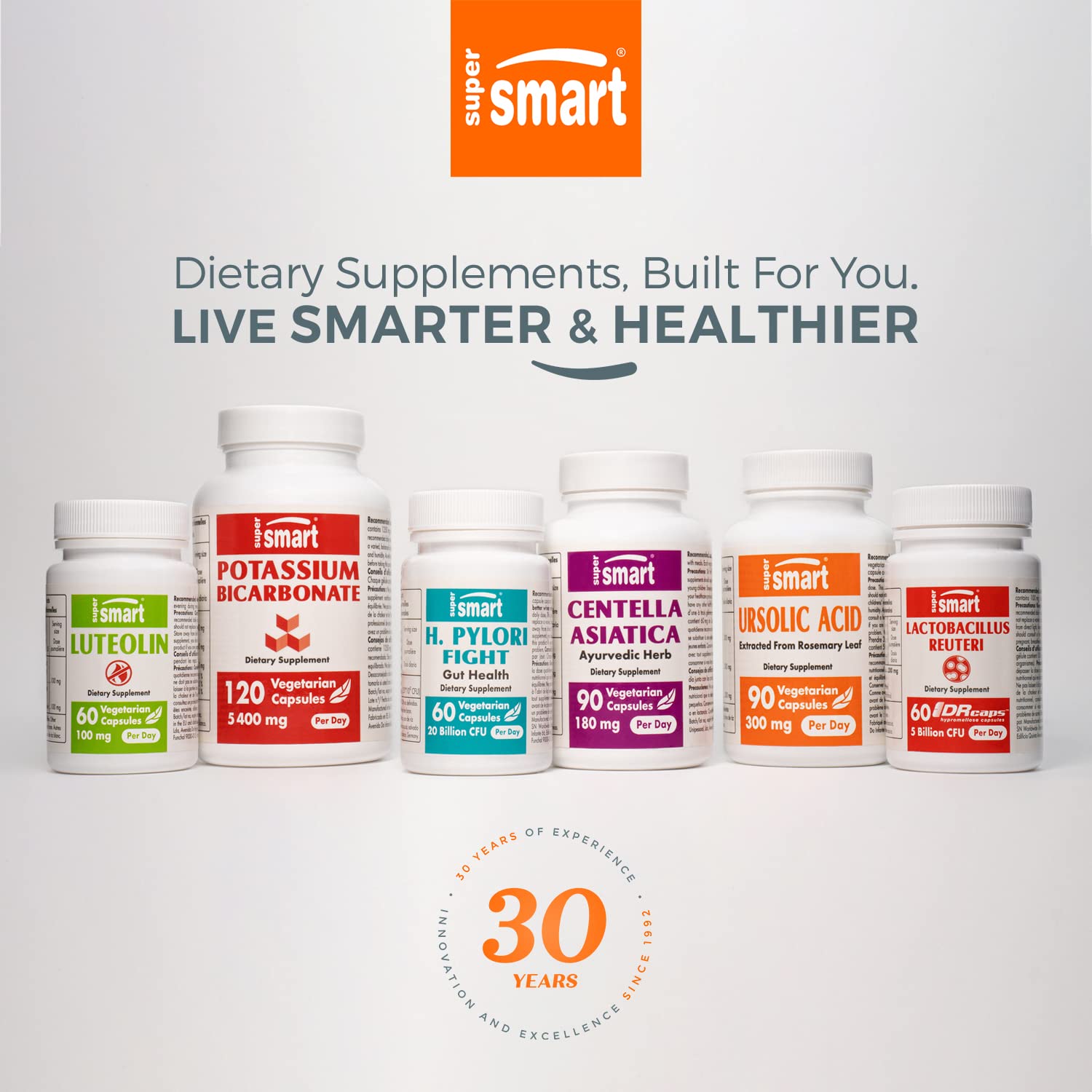 Supersmart - 90% Baicalin 500mg per Day (Scutellaria Baicalensis) - Chinese Skullcap Supersmart Au supplements
