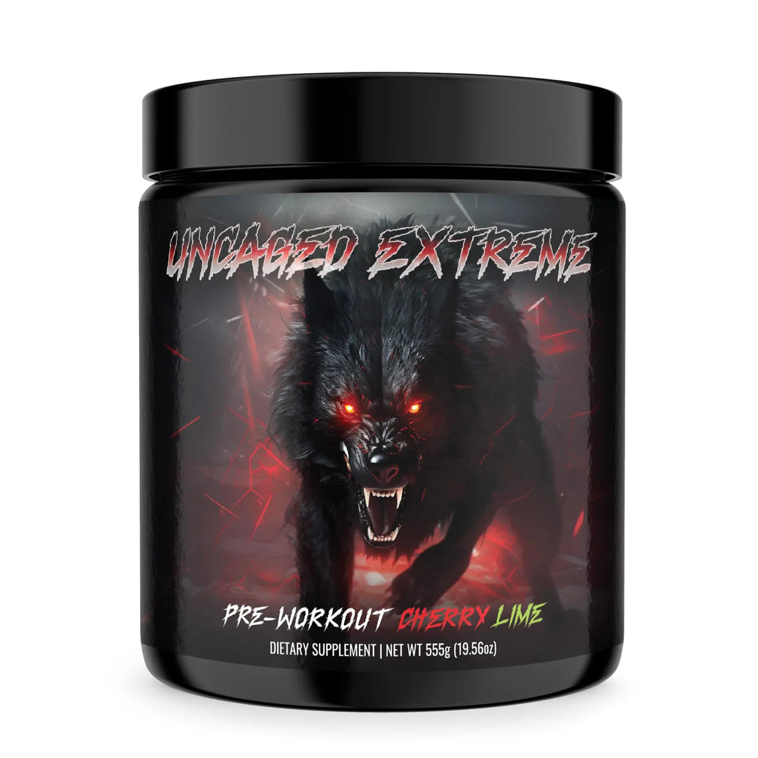 Uncaged Extreme Pre-Workout Powder - Extreme Energy, Focus, Nitric Oxide & Muscle ALPHA WOLF Au supplements
