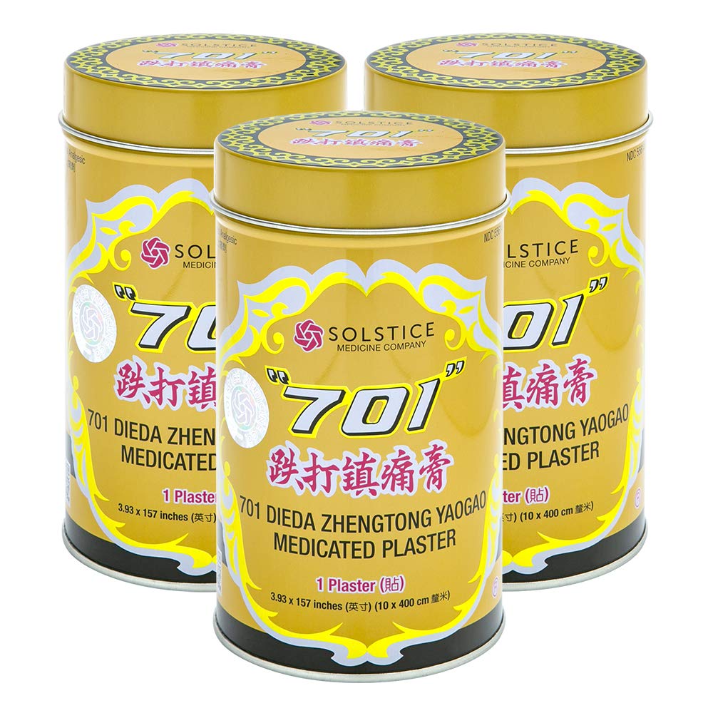 701 Dieda Zhentong Yaogao Medicated Plaster (Genuine Solstice Product) (3 Cans) "701" 701 Dieda Zhengtong Yaogao Medicated Plaster Au supplements