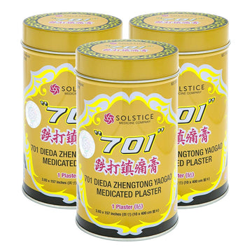 701 Dieda Zhentong Yaogao Medicated Plaster (Genuine Solstice Product) (3 Cans) "701" 701 Dieda Zhengtong Yaogao Medicated Plaster Au supplements