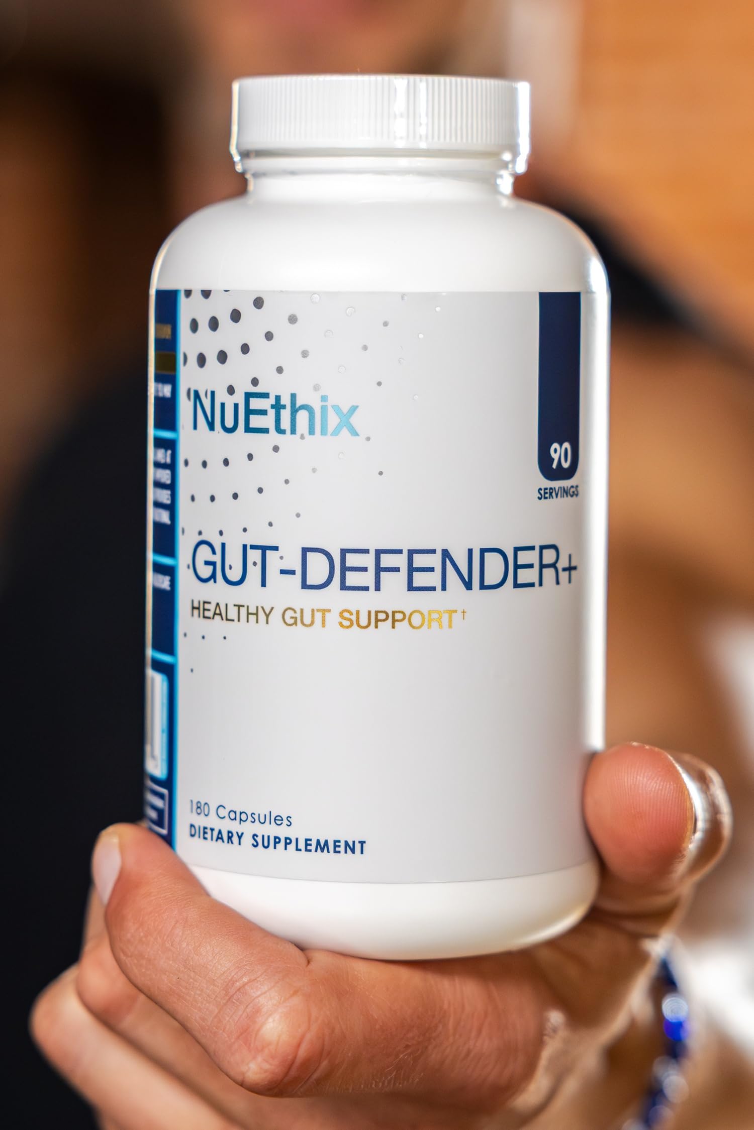 NuEthix Formulations Gut Defender+ Microbiome Balance Dietary Supplement, 180 Capsules, 90 Servings NuEthix Formulations Au supplements