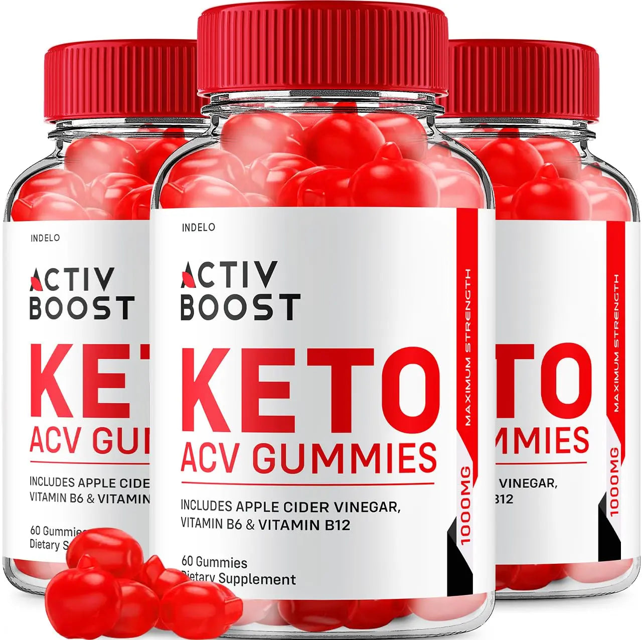 (3 Pack) Activ Boost Keto ACV Gummies - Activ Boost Keto ACV Gummies Reviews Indelo Au supplements