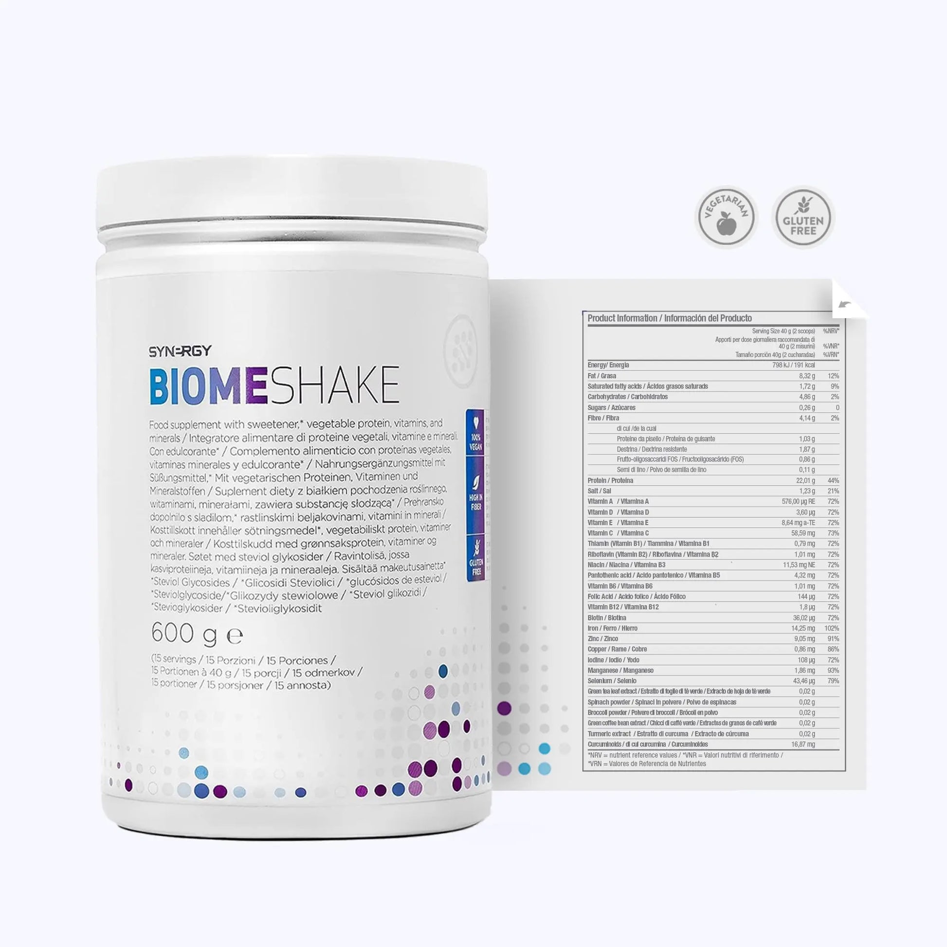 Synergy Worldwide Biome Shake 600 g | 22g Protein Powder Supplement | High in nutrients, Vitamins and Minerals Synergy Worldwide Au supplements