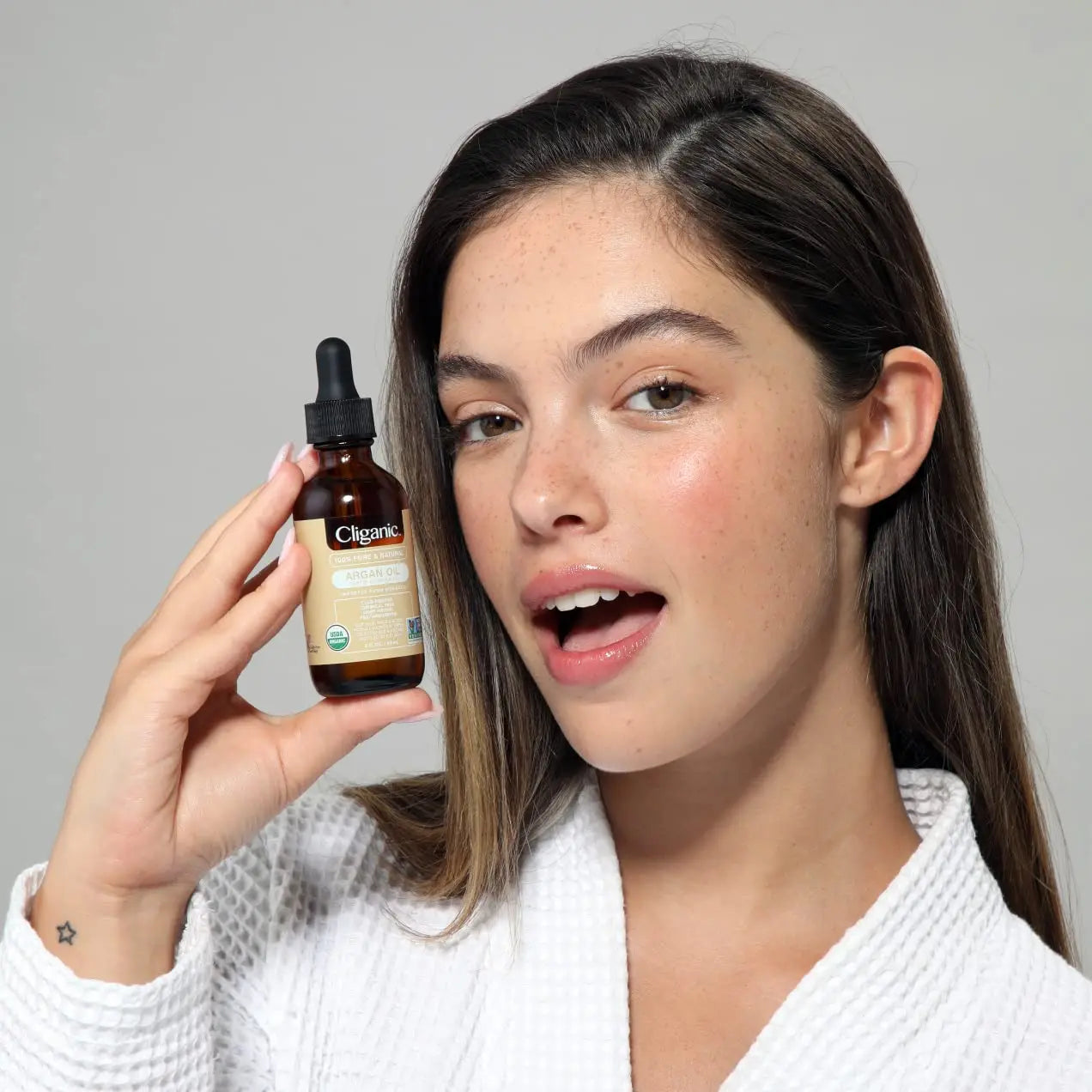 Cliganic USDA Organic Argan Oil, 100% Pure | for Hair, Face & Skin | Natural Cold Pressed Carrier Oil Cliganic Au supplements