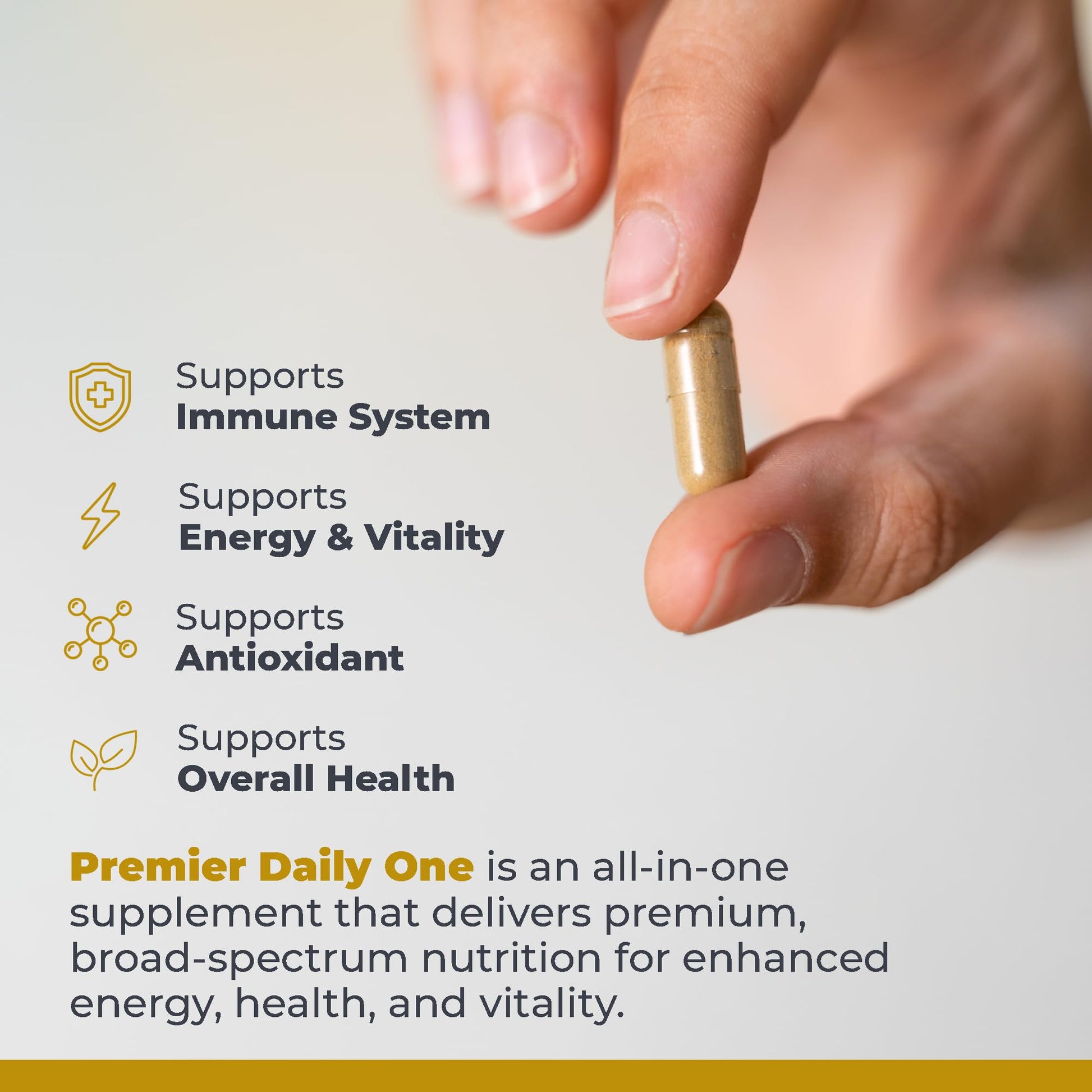 Premier Research Labs Premier Daily One - Super Greens, Vegetable Supplements for Adults with Cruciferous Veggies, Milk Thistle for Liver Support, Phytonutrients, Beta Glucan - 60 Vegetarian Capsules Premier Research Labs Au supplements