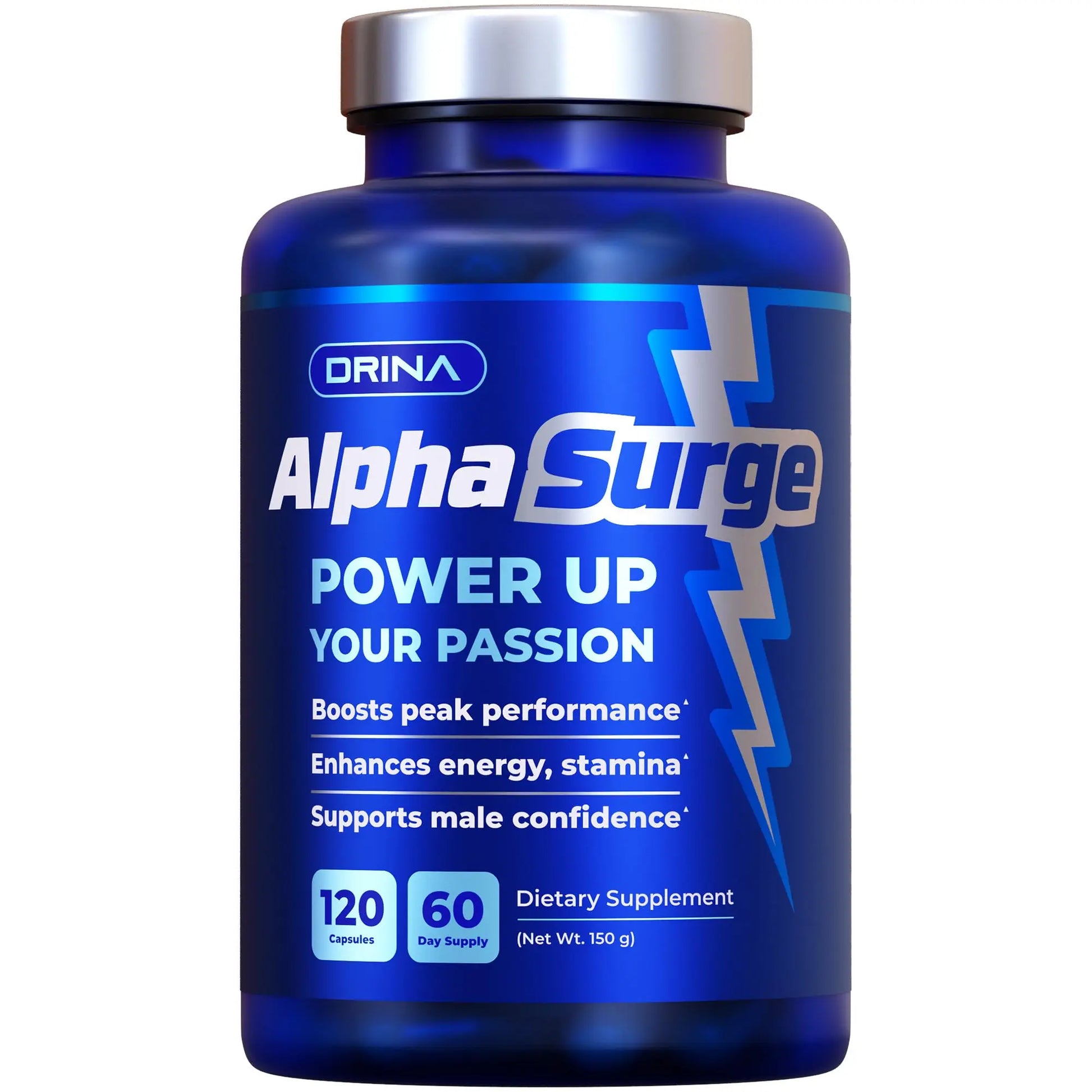 Pills for Men Fast Acting - Male Enhancing Supplement Testosterone Booster - Blood Flow, Libido, Size, Girth, Hardness, Stamina, Enlargement, Growth - Natural Performance Enhancer - 2 Month Supply DRINA Au supplements