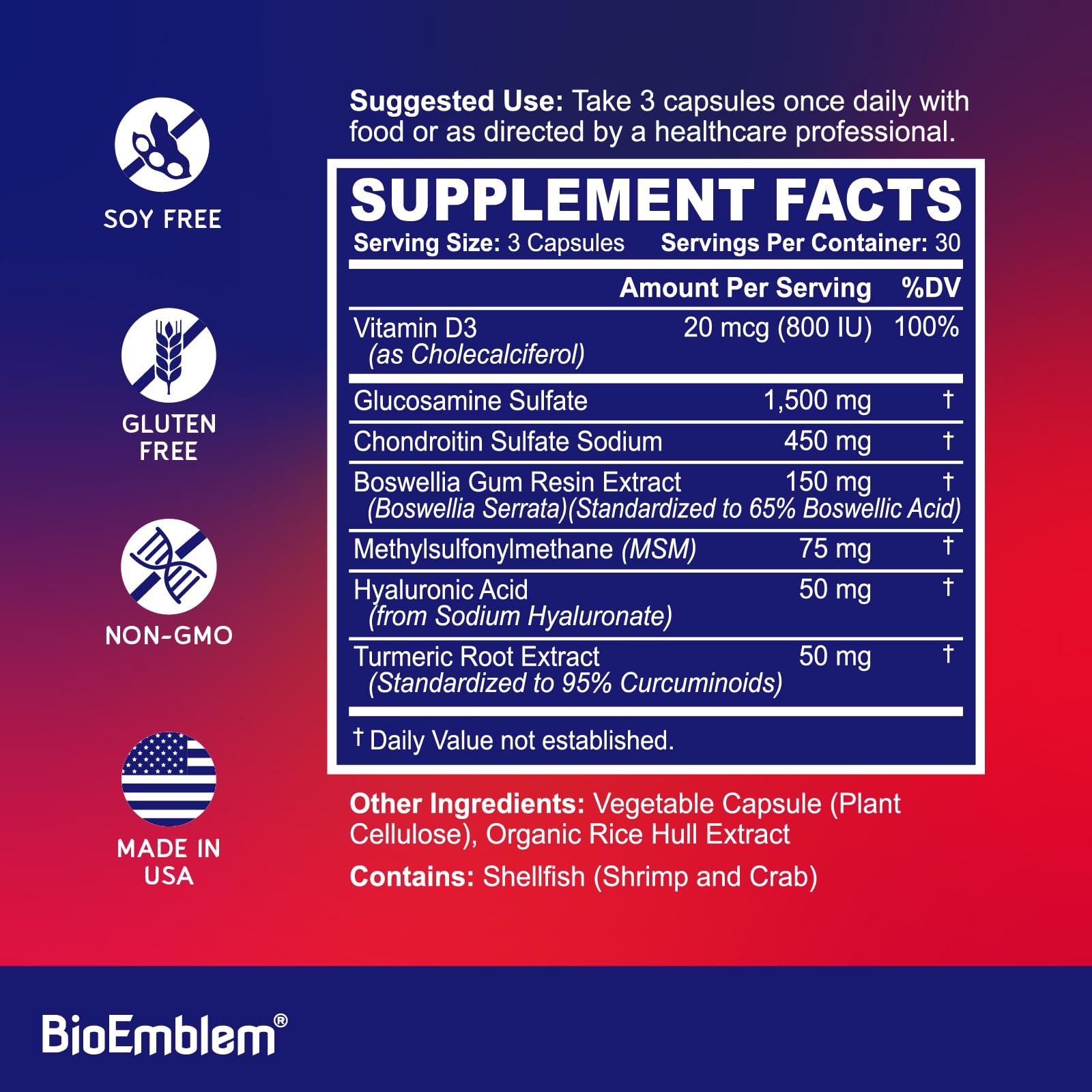 BioEmblem Beauty Probiotics for Women and Joint Support BioEmblem Au supplements