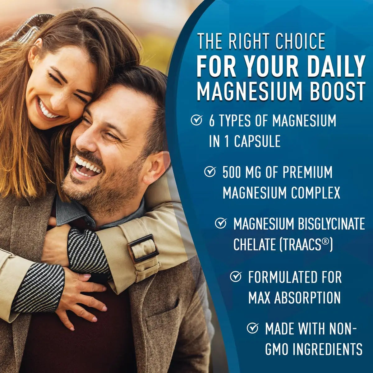 Magnesium Complex Supplement - Magnesium Citrate, Malate, Taurate, Oxide Purely Optimal Au supplements