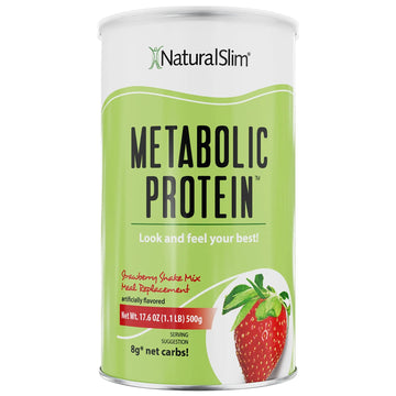 NaturalSlim Metabolic Whey Protein Powder Strawberry – Low Carb, Meal Replacement NaturalSlim Au supplements