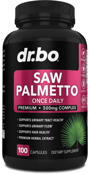 Saw Palmetto for Women Hair Loss - DHT Blocker for Women Hair Growth Plus Bladder DR. BO Au supplements