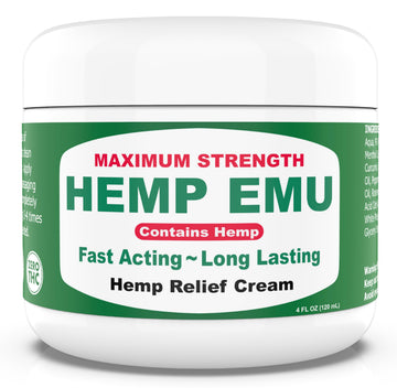 Hemp Emu Hemp Cream – 4oz Cream Hemp Emu Au supplements