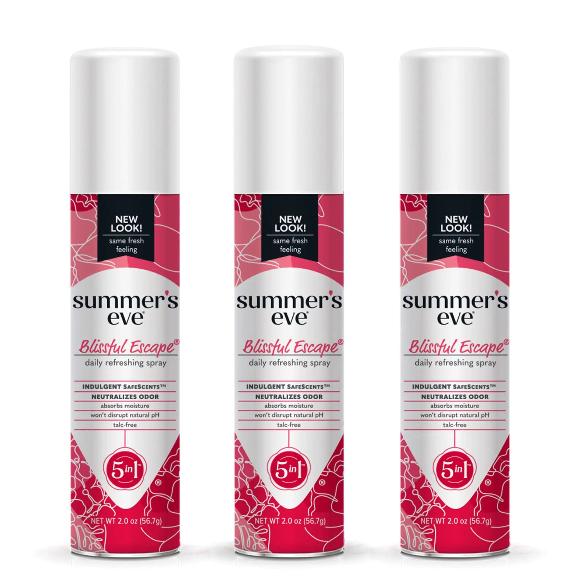 Summer's Eve Blissful Escape Daily Refreshing Feminine Spray, 2 oz, 3 Pack Summer's Eve Au supplements