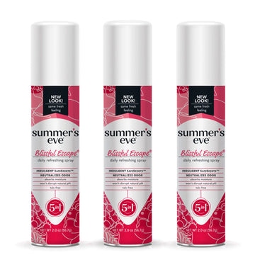 Summer's Eve Blissful Escape Daily Refreshing Feminine Spray, 2 oz, 3 Pack Summer's Eve Au supplements