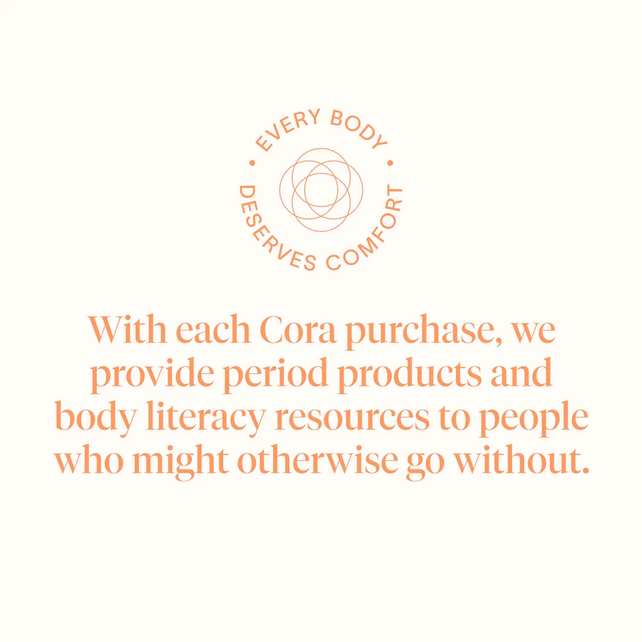 Cora 100% Organic Cotton Non-Applicator Tampons | Ultra-Absorbent, Unscented, Natural, Non-Toxic Cora Au supplements
