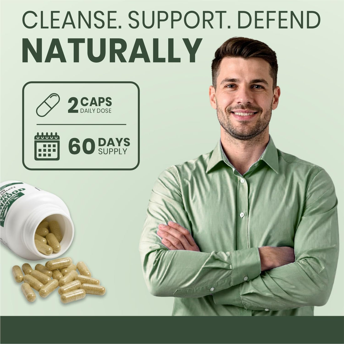 ForestVibe Wormwood Complex with Black Walnut & Clove, 3-in-1 Herbal Blend, Sweet Wormwood Extract Capsules, 120 Vegan Capsules, 2 Month Supply, Non-GMO & Gluten Free Supplement ForestVibe Au supplements