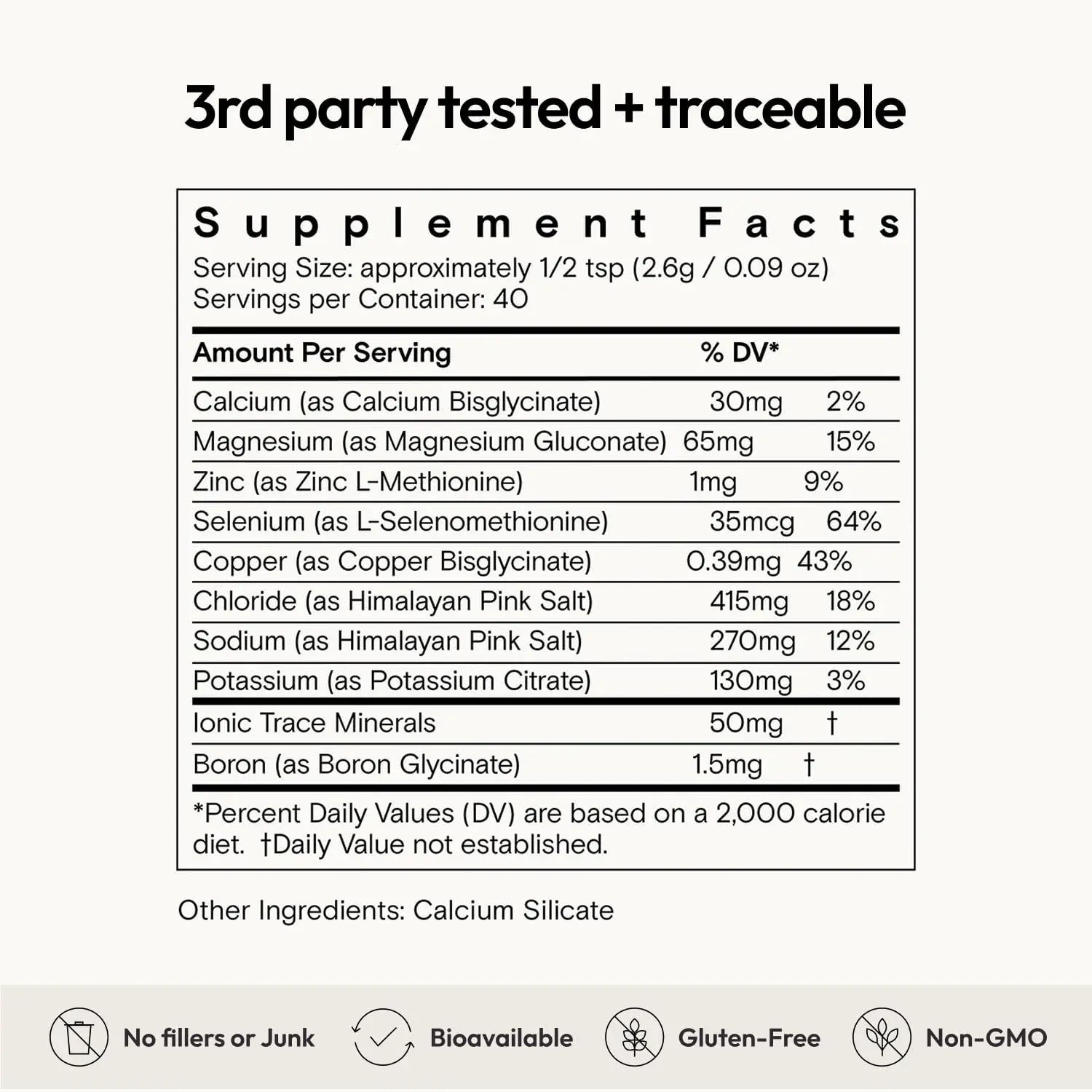 Moon Juice Mini Dew Electrolytes Powder - Sugar Free Minerals & Electrolyte Hydration Powder for Instant Hydration & Brain Support - Magnesium, Calcium, Potassium, Pink Salt, Unflavored, 30 Servings Moon Juice Au supplements