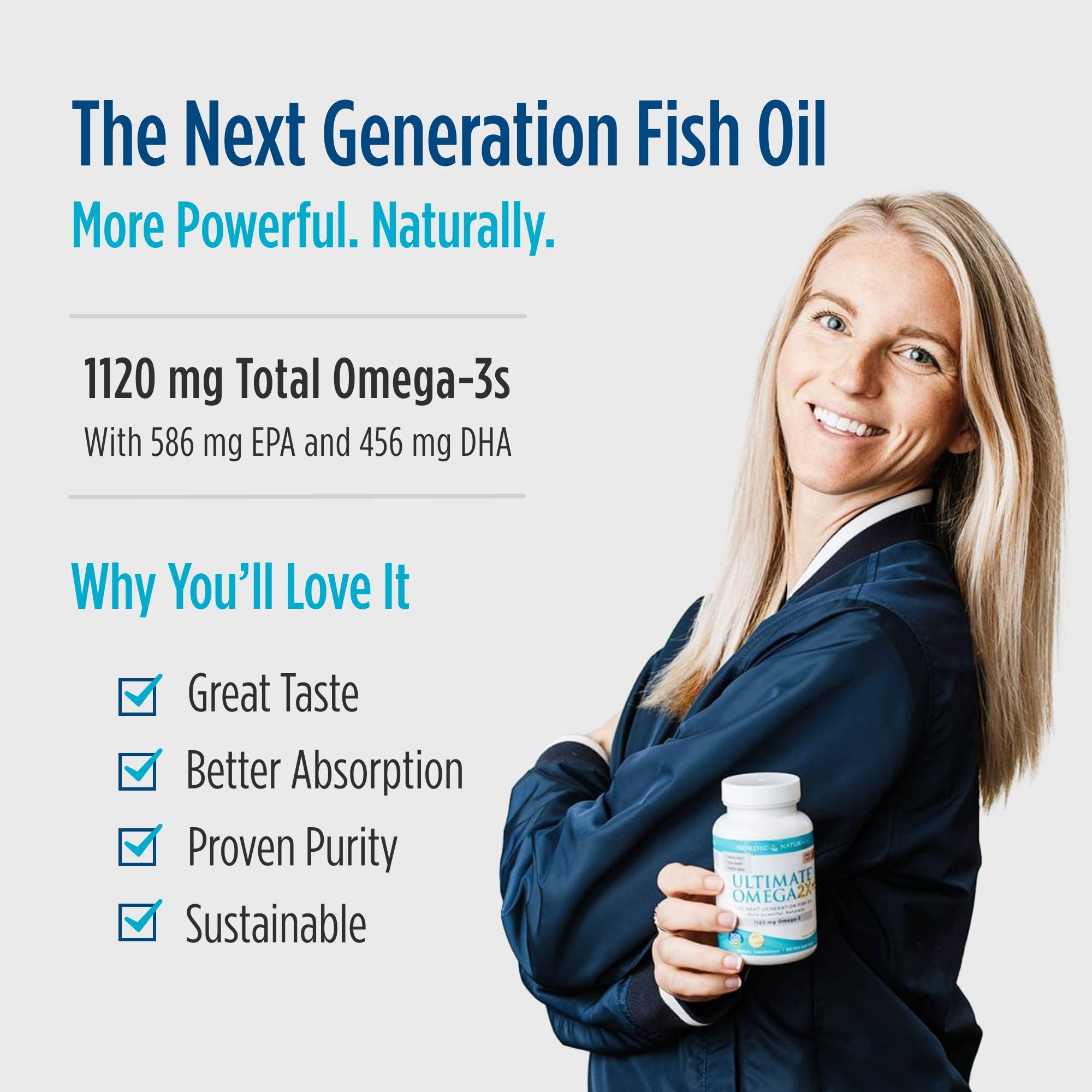 NORDIC NATURALS Ultimate Omega Minis, 60 CT Nordic Naturals Au supplements