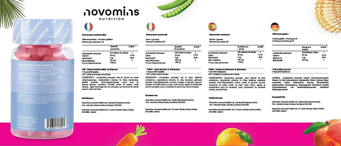 Kids Probiotic Gummies – Probiotics for Children – Kids Kind Tummy Gummies novomins Au supplements