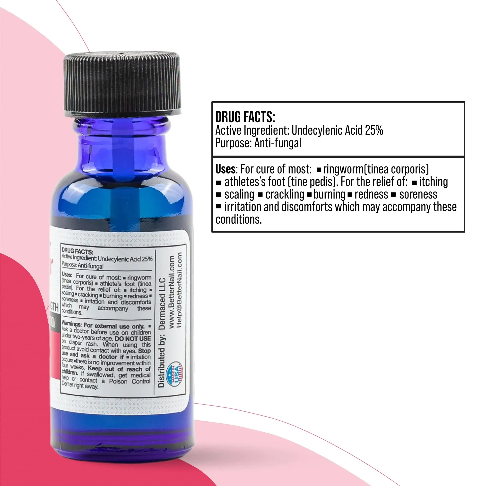 Better Nail - Treatment for Fungus Under & Around the Nail - Maximum Strength 25% Rejuvica Health Au supplements