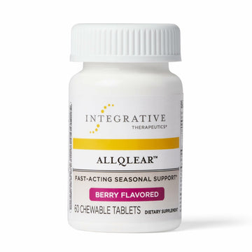 Integrative Therapeutics AllQlear - Seasonal Supplement for Immune Support *- Quail Egg Powder Blend - Dairy-Free - Berry Flavored, 60 Chewable Tablets (30 Servings) Integrative Therapeutics Au supplements