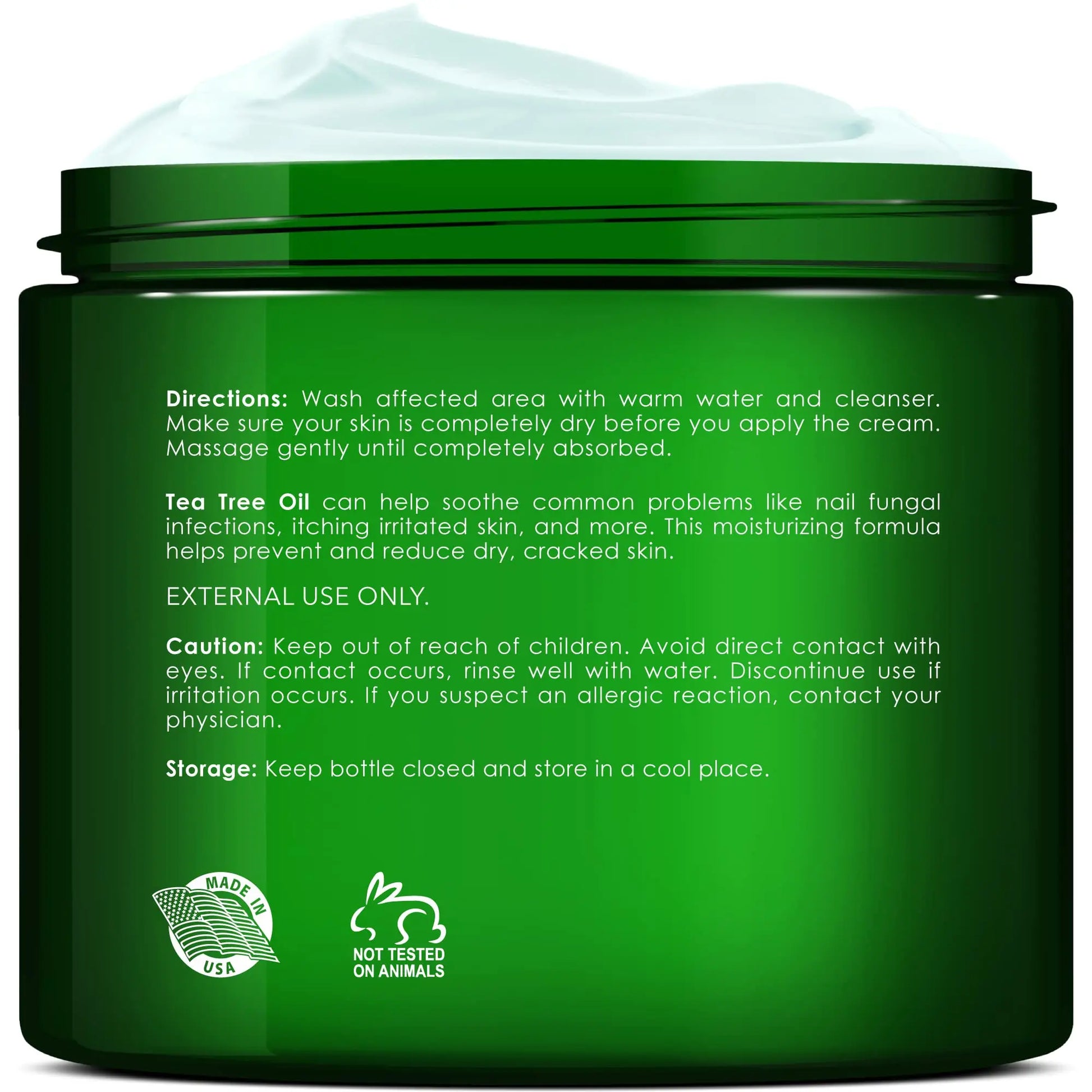 New York Biology Tea Tree Oil Foot Cream for Dry Cracked Feet, Athletes Foot, Nail Fungus NEW YORK BIOLOGY THE ULTIMATE COSMECEUTICALS Au supplements
