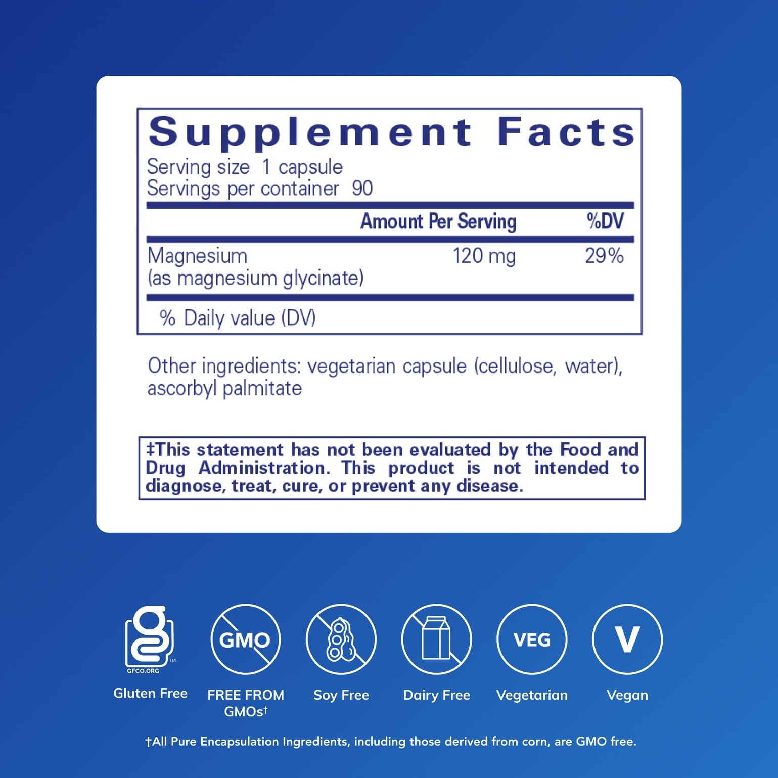 Pure Encapsulations Magnesium (Glycinate) - Supplement to Support Stress Relief, Sleep, Heart Health, Nerves, Muscles, and Metabolism Pure Encapsulations Au supplements