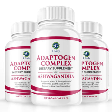 1 Body Adaptogen Complex with Ashwagandha 1 Body Au supplements