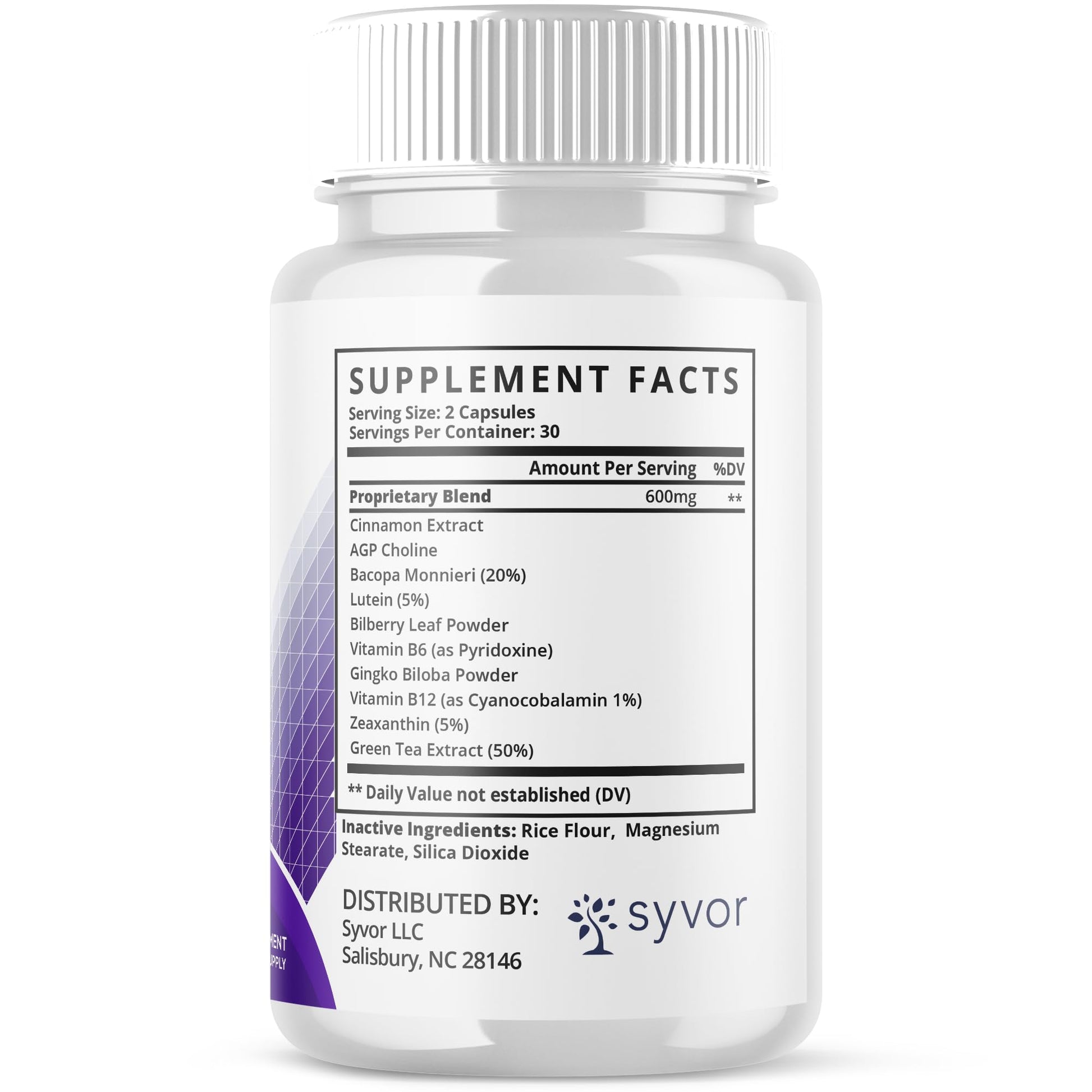(2 Pack) Neurocept Capsules, Official Neurocept Brain Supplement Pills with All Natural Ingredients, Advanced Formula Support Pills with Max Strength Premium Vitamins for Women & Men (120 Capsules) Syvor Au supplements