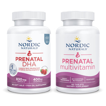 Nordic Naturals Prenatal Starter Pack - Prenatal DHA and Prenatal Multivitamin Tablets Nordic Naturals Au supplements