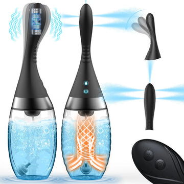 15oz Electric Enema Bulb -Remote Anal Douche, 3 Enema Speeds,Bendable Enema Douche SEXY SLAVE Au supplements
