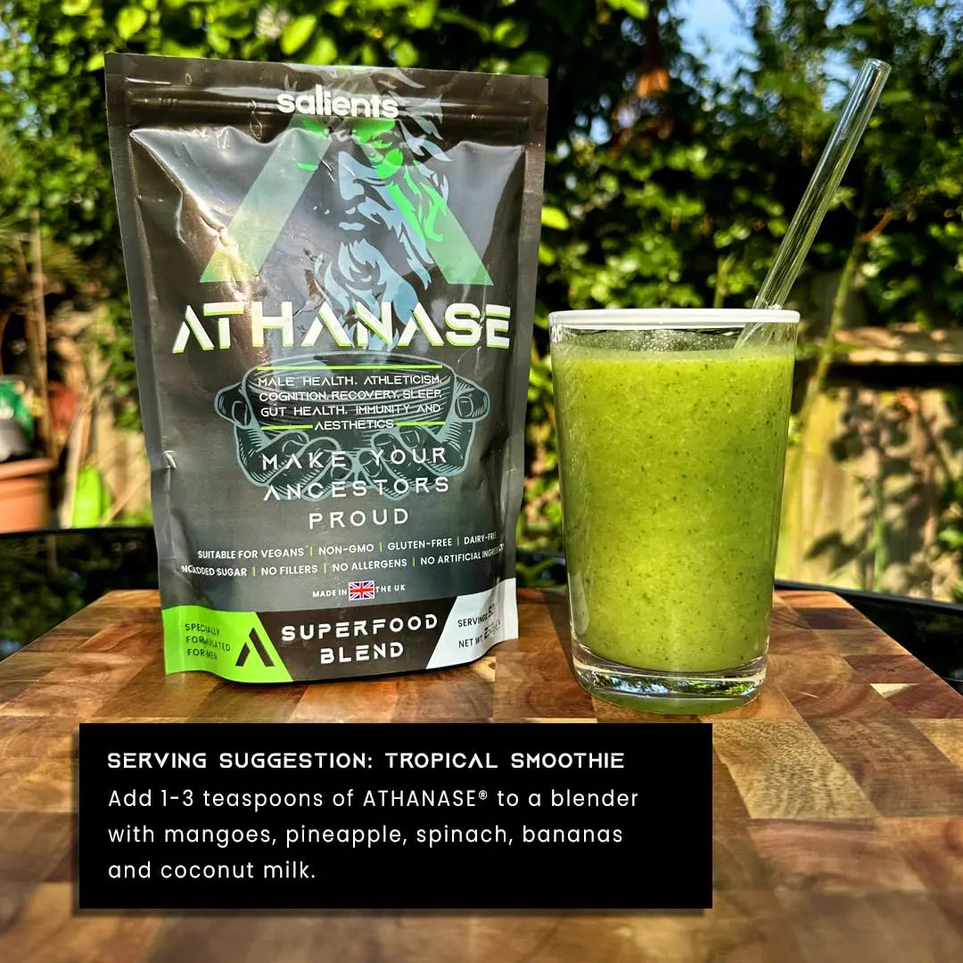 SALIENTS® ATHANASE® | Men's Super Greens Powder | Superfood Powder Blend Salients Au supplements