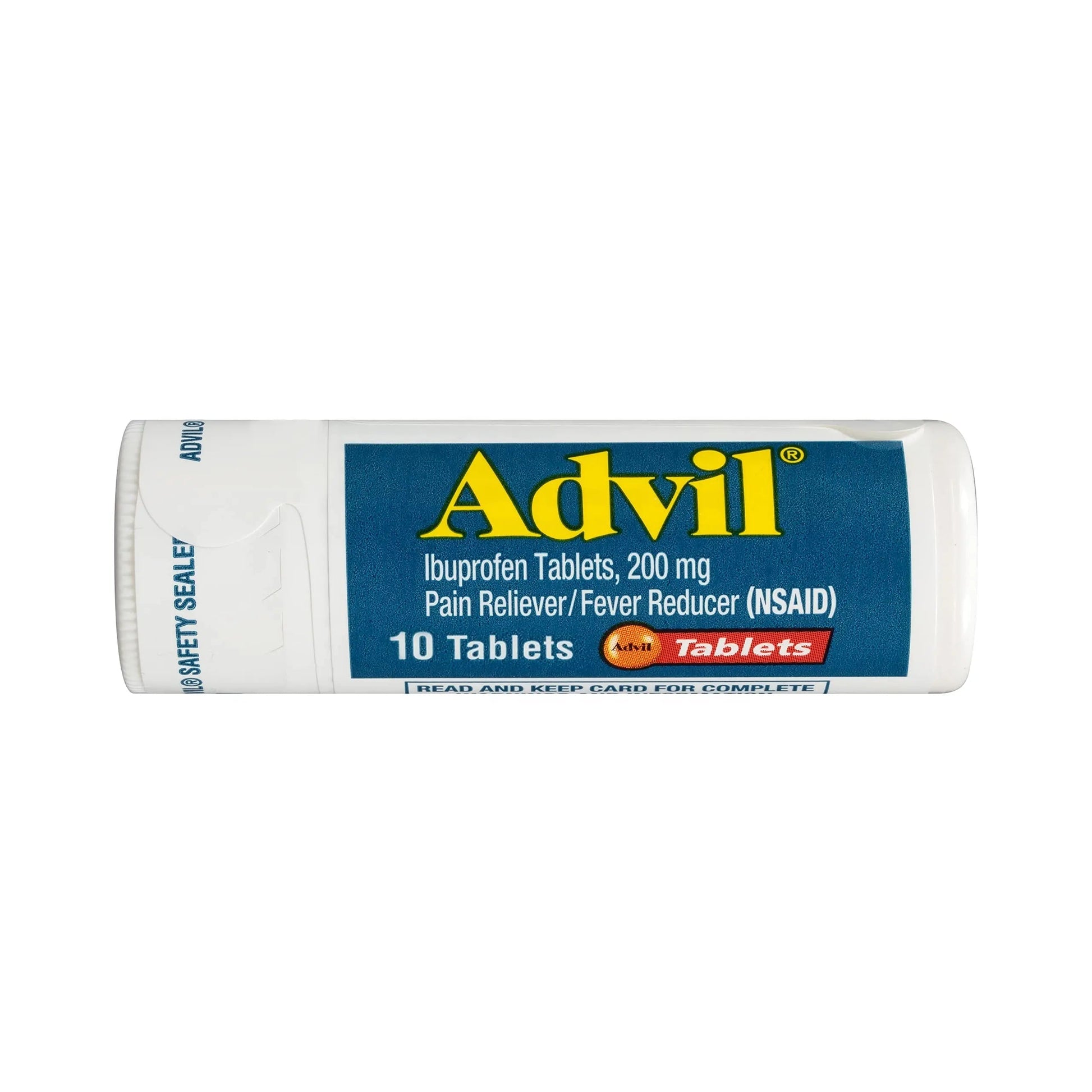 Advil Pain Reliever and Fever Reducer, Pain Relief Medicine with Ibuprofen 200mg for Headache, Backache, Menstrual Pain and Joint Pain Relief - 10 Coated Tablets Advil Au supplements