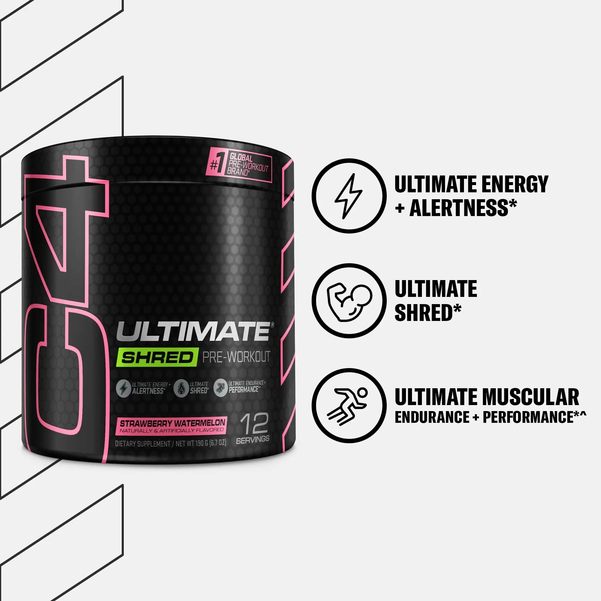 Cellucor C4 Ultimate Shred Pre Workout Powder, Fat Burner for Men & Women, Weight Loss Cellucor Au supplements