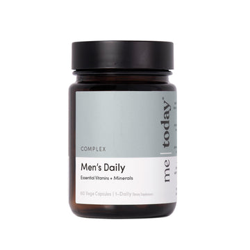 me today Multivitamin for Men, Mineral Supplements with 27 Vitamins, Minerals and Herbs, Including D, C, A, B, Biotin and Zinc, Vegetarian | General Health Supplements | 60 Capsules me today Au supplements