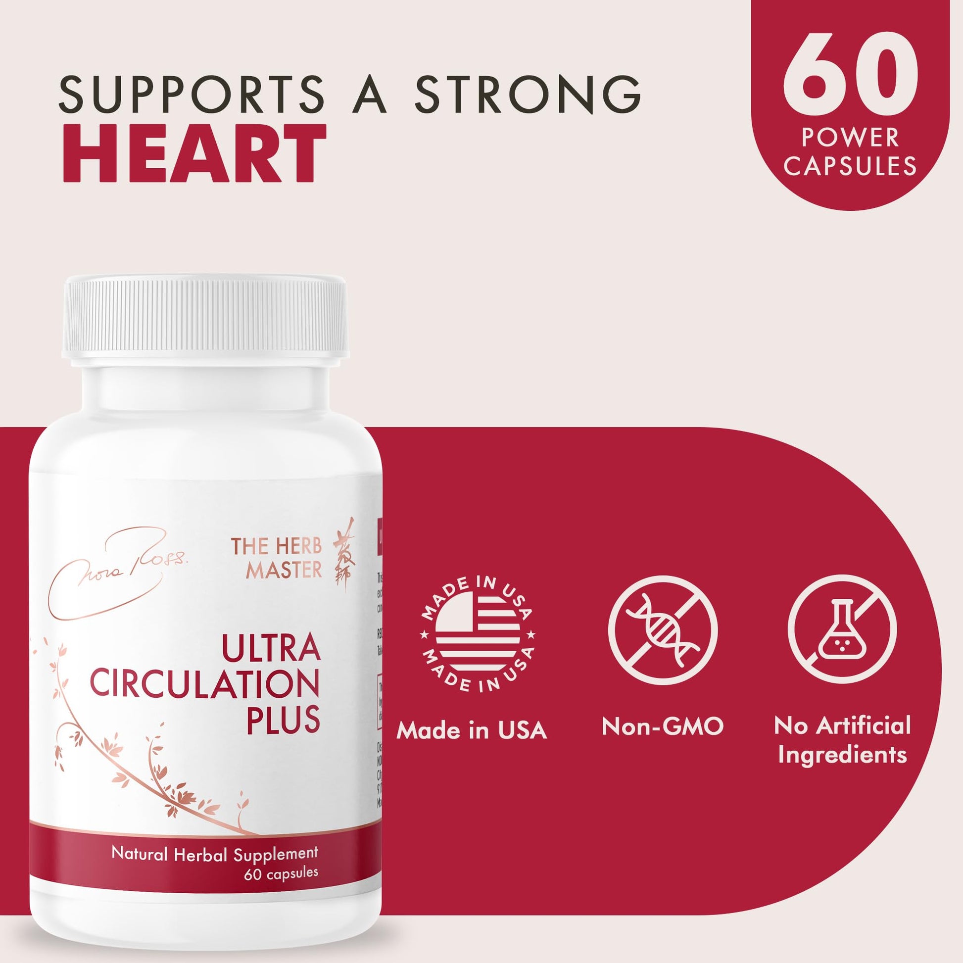 Nora Ross Ultra Circulation Supplements – Healthy Nitric Oxide Supplements for Men & Women – Healthy Heart and Blood Flow Support – Nitric Oxide Booster Supplement – 60 Capsules Nora Ross, Inc. Au supplements