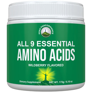 All 9 Essential Amino Acids Powder. Pre + During + Post Workout with EAAs + BCAAs for Energy, Muscle Growth, and Recovery. Non-GMO BCAA and EAA Powders for Men + Women. 3rd Party Tested. Wildberry Peak Performance Au supplements