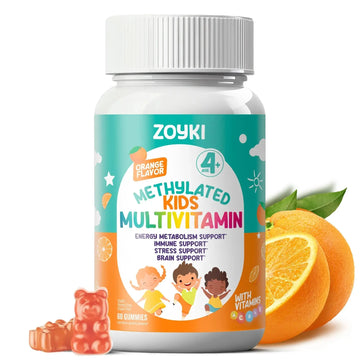Zoyki Methylated Multivitamin Gummies for Kids - Children’s MTHFR Support Supplement with B Complex 5-MTHF Folate (L-Methylfolate) Zoyki Au supplements