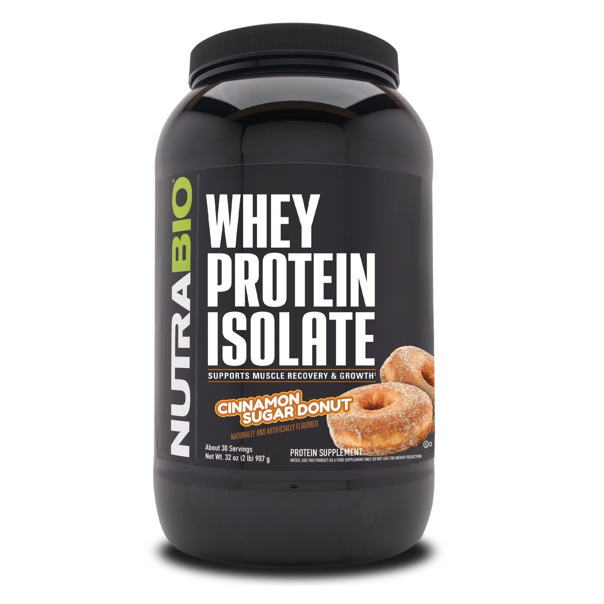 NutraBio Whey Protein Isolate Supplement – 25g of Protein Per Scoop with Complete NutraBio Au supplements