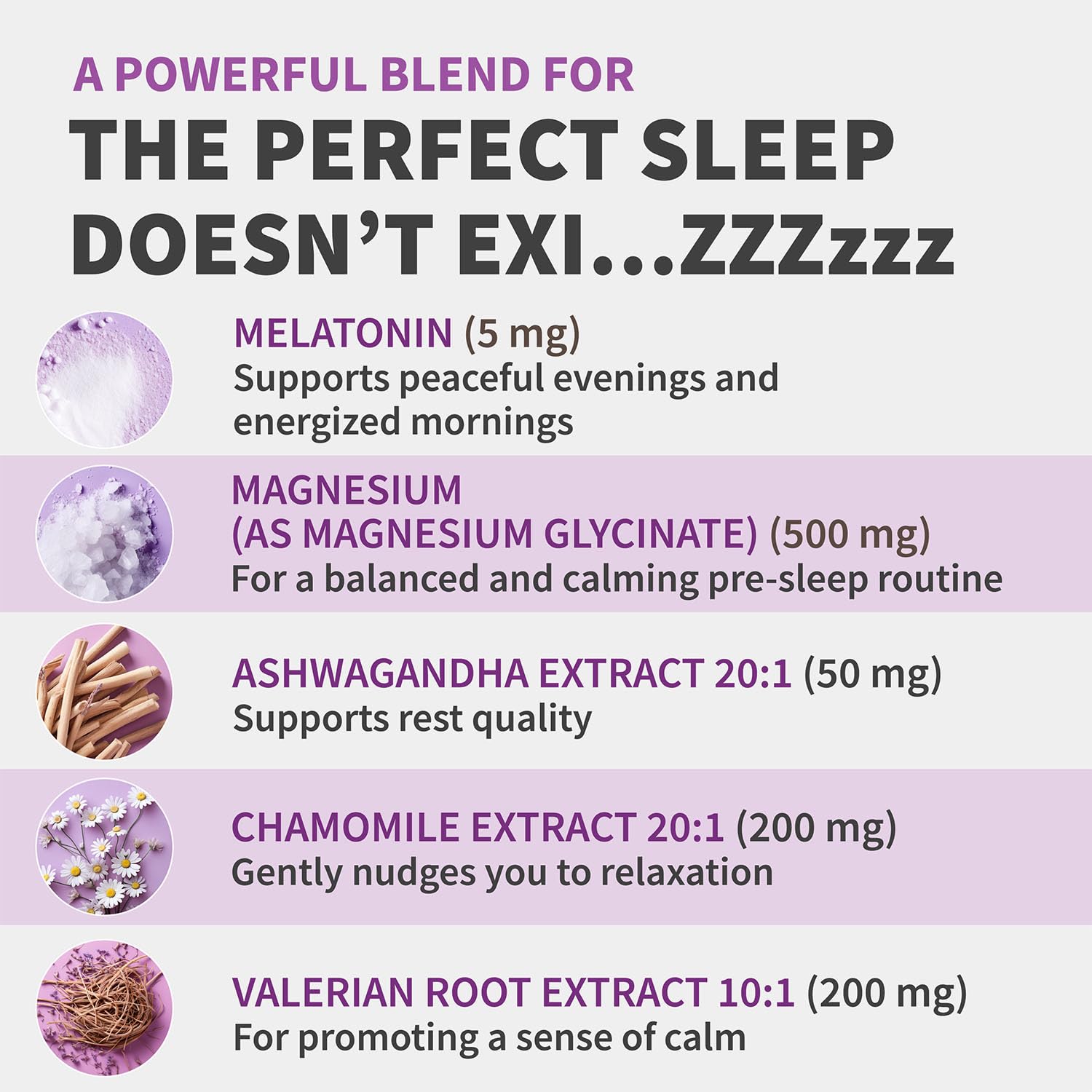 12-in-1 Melatonin Sleep Capsules - Natural Sleep Aids for Adults with Melatonin 5mg and Magnesium Glycinate 500mg, Sleep Aid with Ashwagandha, L Theanine, Valerian Root, GABA, 5-HTP (90ct, Pack of 1) MEDCHOICE Au supplements