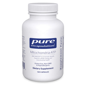 Pure Encapsulations Mitochondria-ATP - Mitochondrial Support - ATP Production Aid* - with Vitamin C, Vitamin E & Thiamin - Antioxidant Support - 120 Capsules Pure Encapsulations Au supplements