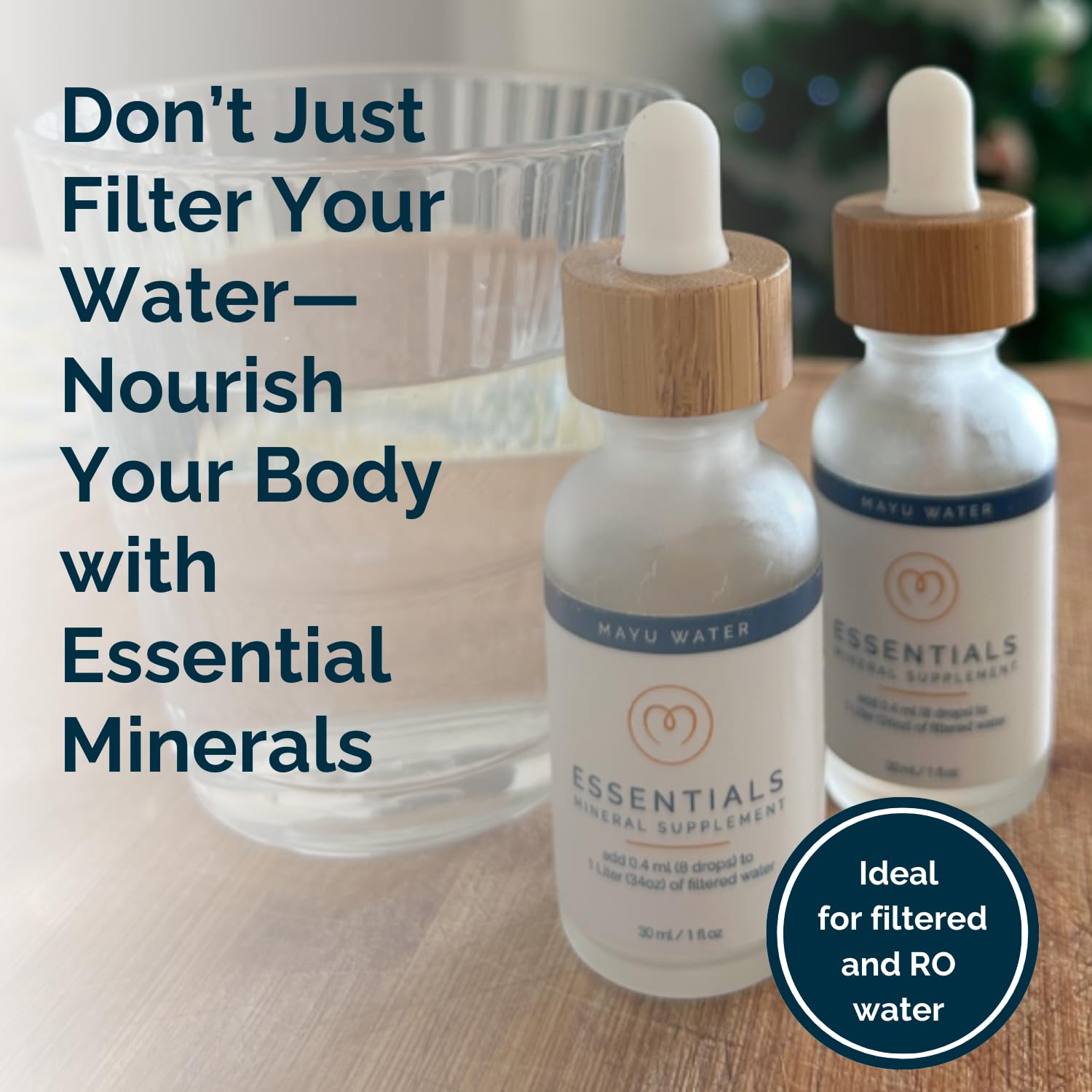 MAYU Trace Mineral Drops - 3 Bottles - 80+ Full-Spectrum Ionic Minerals for Water - Great-Tasting Mineral Supplement for Hydration - Magnesium, Potassium & Zinc - No Additives - 90 Servings mayu Au supplements